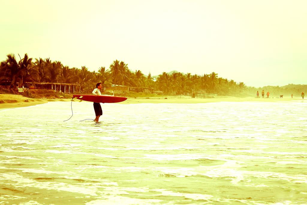 Troncones Point Hostel Bagian luar foto